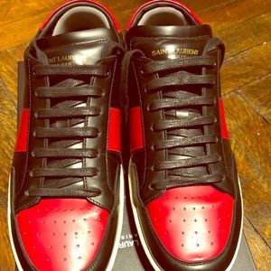 Saint Laurent Low-Top Sneaker in calf leather